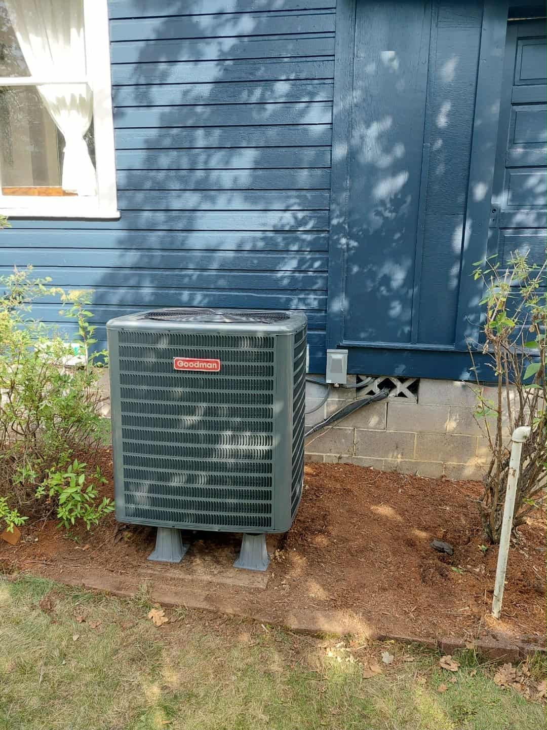 HVAC Condenser Installation 4