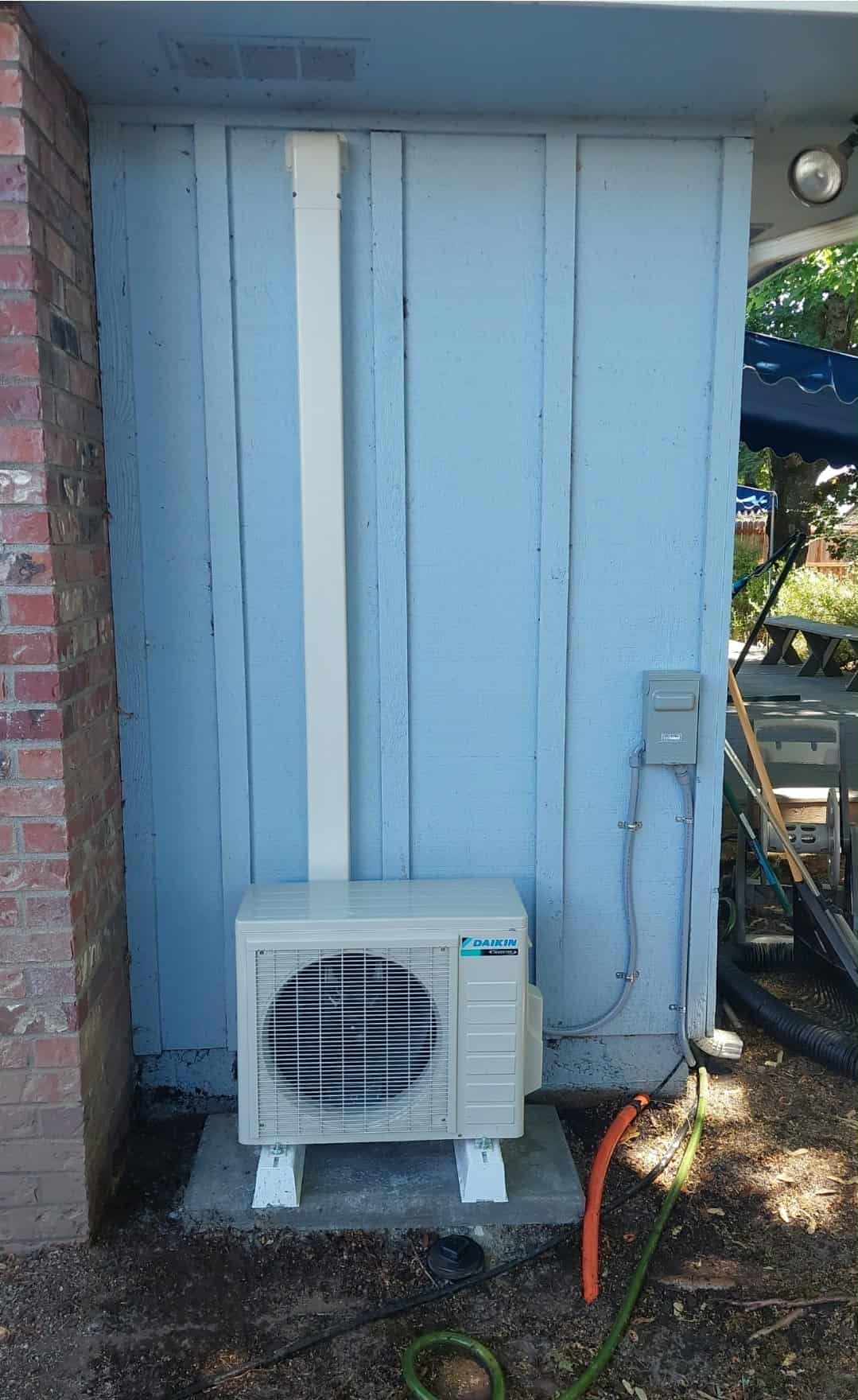 HVAC Condenser Installation 3