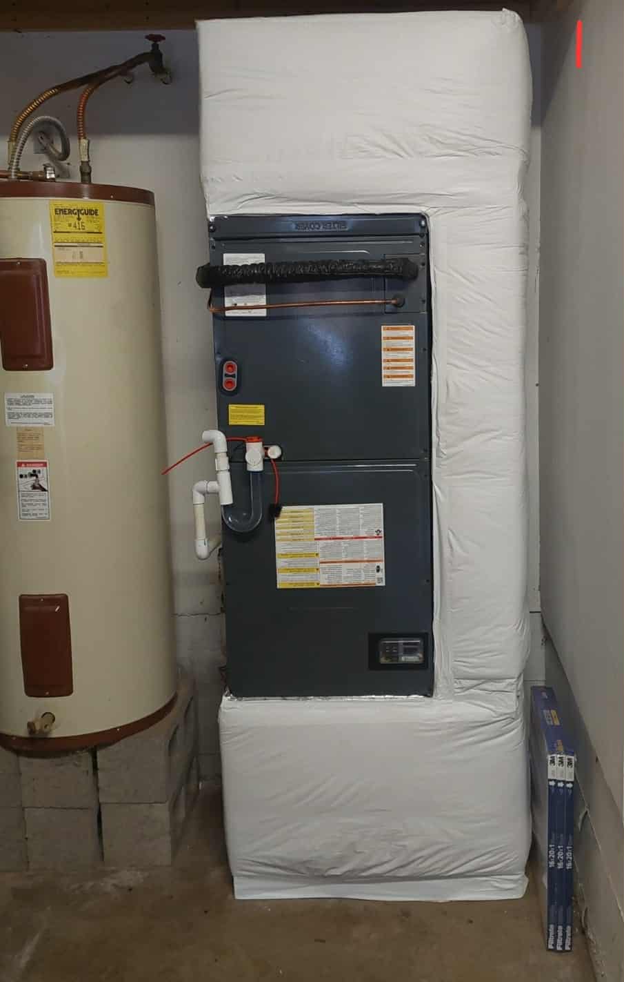 Electric Heat Pump Installation 2